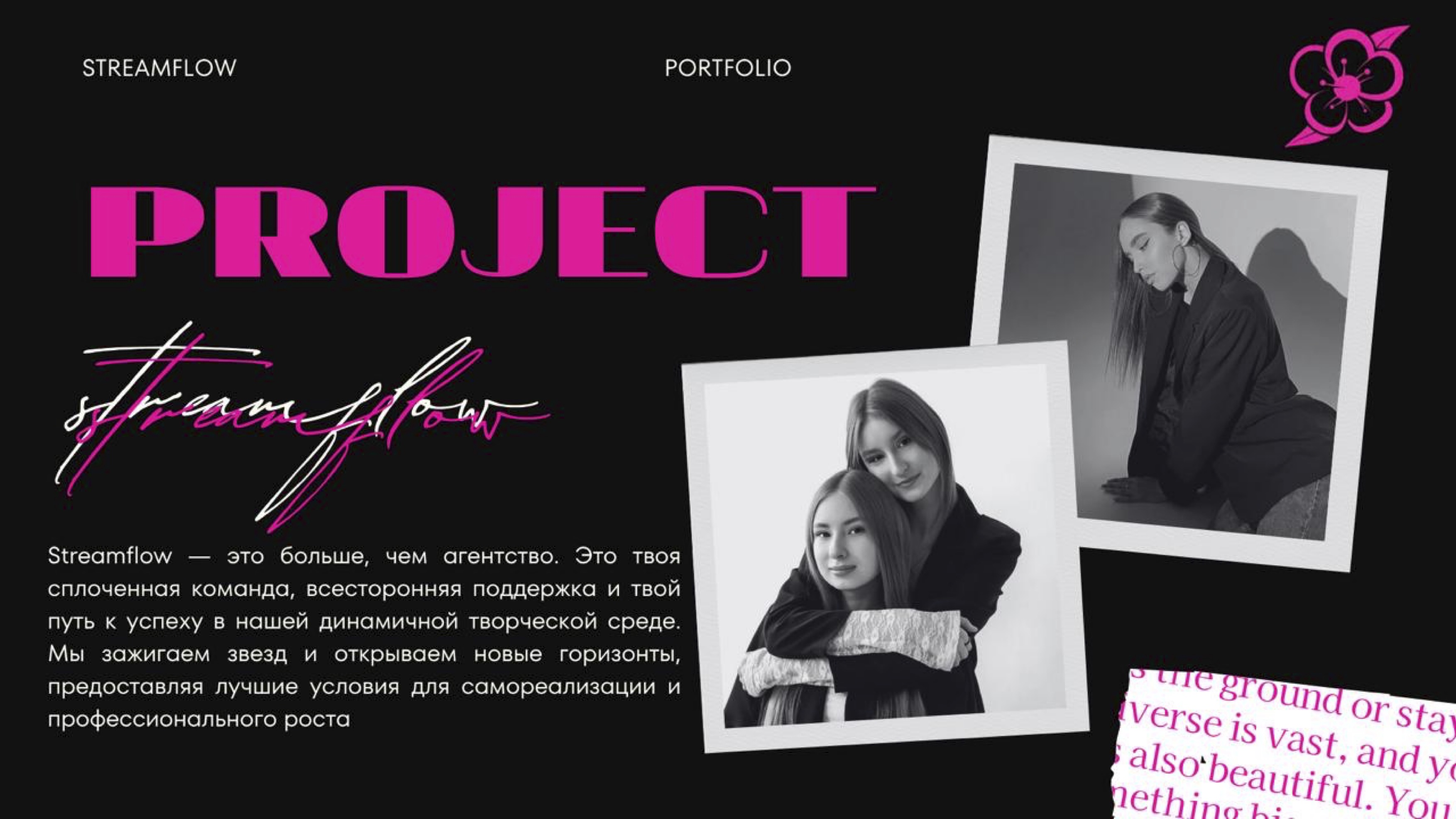 Портфолио Streamflow 2