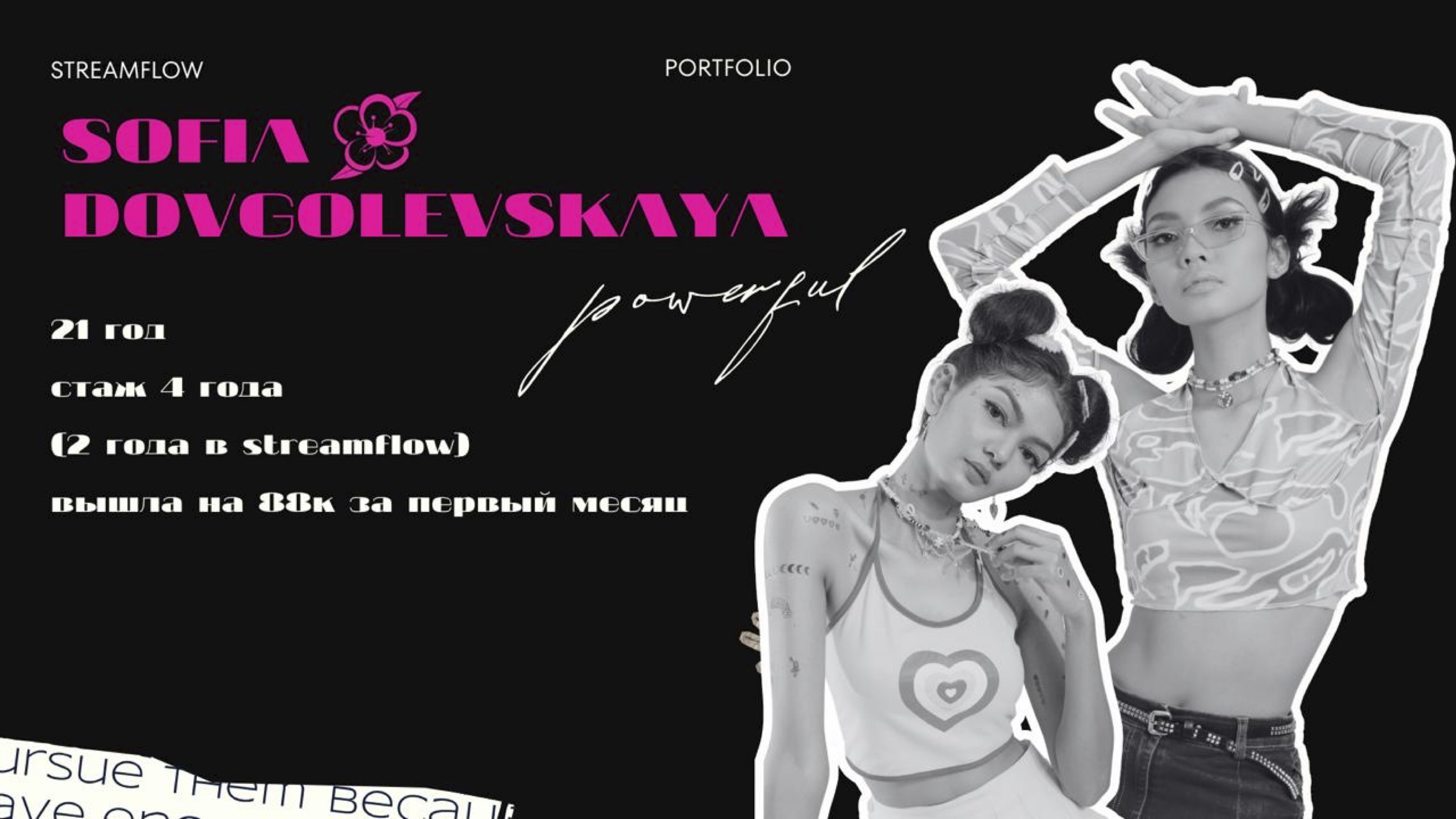 Портфолио Streamflow 4